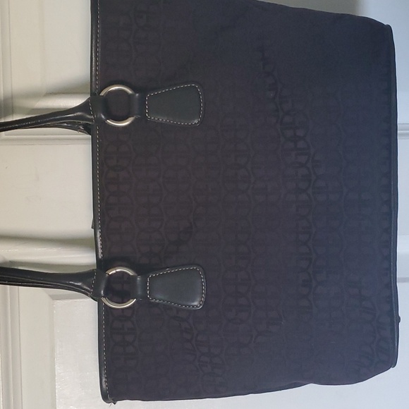 Giani Bernini Monogram Tote Purse - Picture 4 of 9